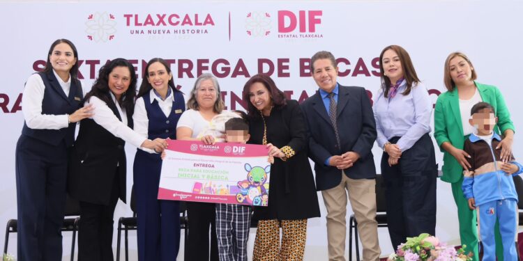 Beneficia gobierno de Tlaxcala a 7 mil 200 familias con becas para educación inicial y básica