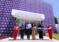 Entrega gLorena Cuéllar renovada unidad deportiva en Chiautempan