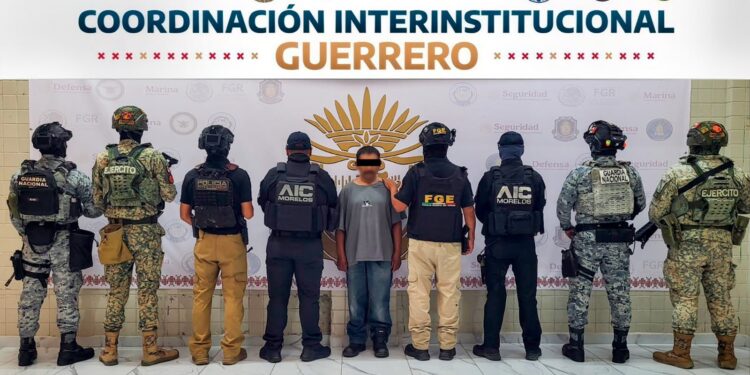 FGE Guerrero localiza y detiene en Tlapa a Primitivo «N» requerido por la justicia de Morelos por hechos ocurridos en Cuautla