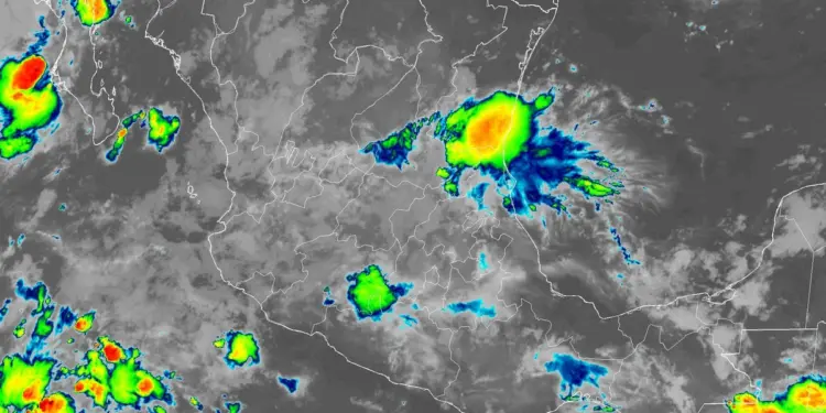 Del calor a las tormentas: así se comportará el clima en México este martes