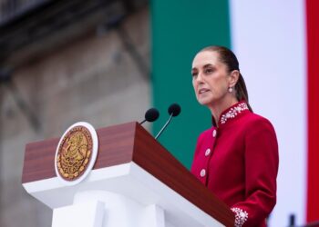 México no será colonia ni protectorado de nadie; no se doblega, no se arrodilla y nunca se vende: Claudia Sheinbaum