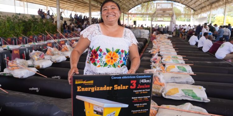 Beneficia AGRICULTURA a más de 500 ganaderos en la segunda entrega de apoyos del Plan Campeche