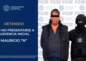 Cumplimenta FGJE orden de aprehensión por no presentarse a audiencia inicial