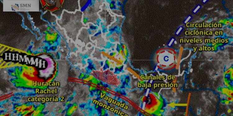Pronostica SGIRPCGRO lluvia ligera a moderada en la Sierra, Centro y Montaña