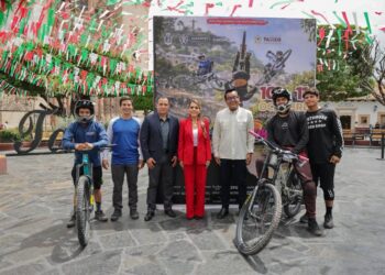 Anuncia Evelyn Salgado el Downhill 2026 en Taxco, con más de 150 ciclistas nacionales e internacionales