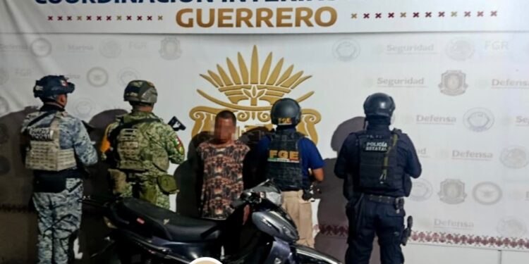 Amplio despliegue de seguridad en la región Norte deja dos detenidos y diversos aseguramientos en Huitzuco