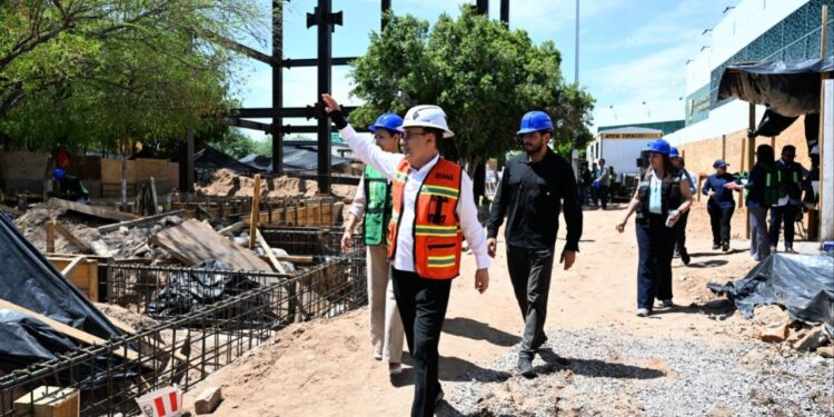 Avanza construcción de Centro de Simulación Clínica del Hospital Universitario: Gobernador Durazo