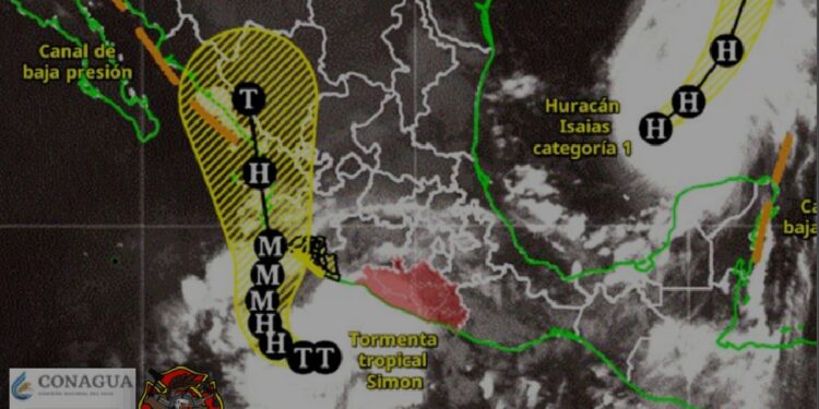 Se prevén lluvias en algunas regiones de Guerrero por efectos de “Simón”: SGIRPCGRO 