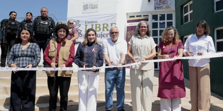 Fortalecen atención a mujeres de Escuinapa con nuevo Centro LIBRE, expresa Gobernadora Graciela Domínguez