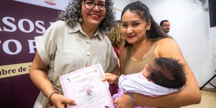 “La capacitación es también una opción de vida”, afirma Gobernadora Graciela Domínguez al clausurar curso de empoderamiento femenino