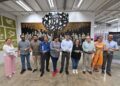 Cultura Colima celebra 30 años del Centro de Formación y Producción en Artes Gráficas ‘La Parota’ de Comala, con mural colectivo de xilografía