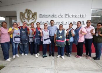 Inaugura Martí Batres estancia infantil del ISSSTE en Boca del Río, Veracruz