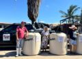 Lleva DIF Sinaloa tinacos a comunidades vulnerables, se beneficiará a 159 familias de 12 localidades