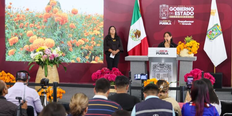 Atlixco florece entre cempasúchil y terciopelo para honrar la memoria