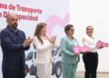 Con donación del SNDIF, Ceci Arellano y SEDIF entregan cuatro unidades adaptadas