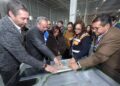 Supervisa Lorena Cuéllar nuevo centro de distribución de Walmart en Huamantla