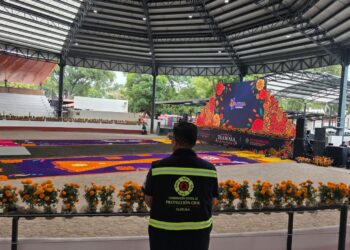 Protección Civil estatal implementa protocolo para controlar aforo en «Tlaxcala, la Feria de Ferias 2026»