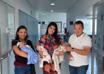 Brinda ISSSTE atención especializada a trillizos prematuros en el Hospital Regional de Morelia, Michoacán