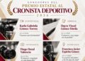 Francisco Espíritu, Diego Dozal, Karla y Dayra Gómez ganan el Premio Estatal al Cronista Deportivo Colima 2026