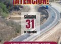 No habrá cierre en el tramo ‘La Salada’ este sábado; circulación normal las 24 horas