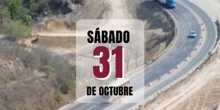 No habrá cierre en el tramo ‘La Salada’ este sábado; circulación normal las 24 horas