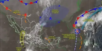 Clima en México hoy: Vance provocará lluvias muy fuertes en Jalisco y Colima