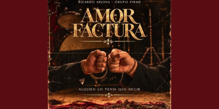 Ricardo Arjona y Grupo Firme sorprenden con una canción sobre el amor por conveniencia