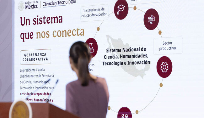 Aumento del 111% para proyectos de ciencia y tecnología, y la colaboración de investigadores, impulsan el desarrollo nacional: Claudia Sheinbaum
